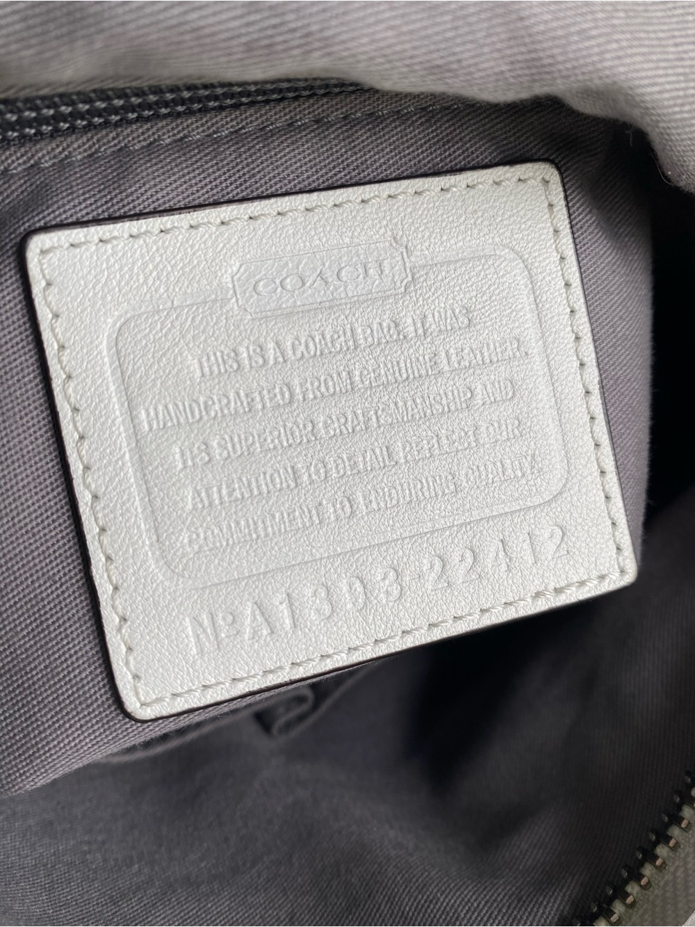 Coach Legacy Perforated  Large Duffel Adjustable Shoulder Bag - Picture 13 of 14